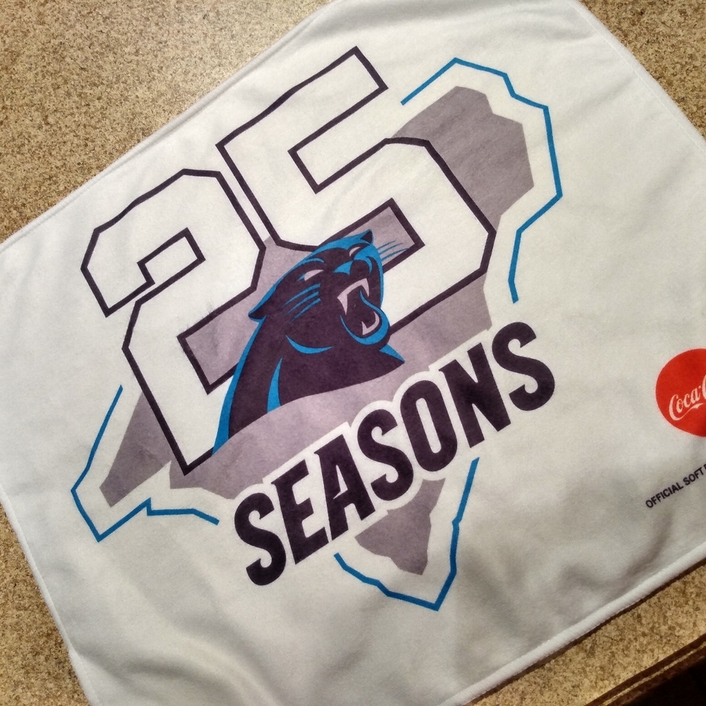 Carolina Panthers towel